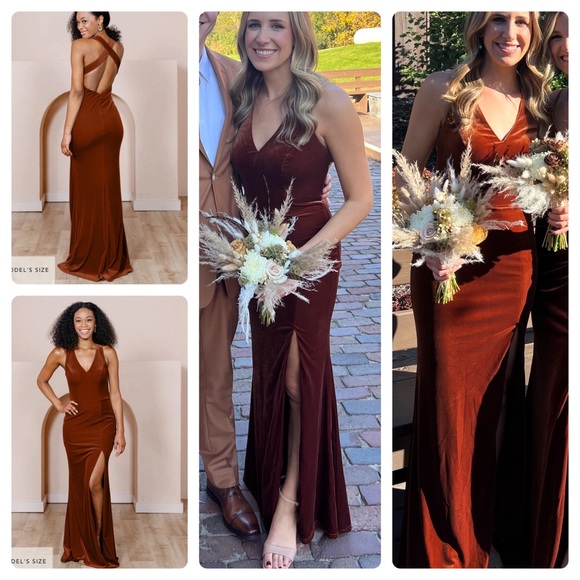Revelry Dresses & Skirts - Reverly Velvet Maxi Dress